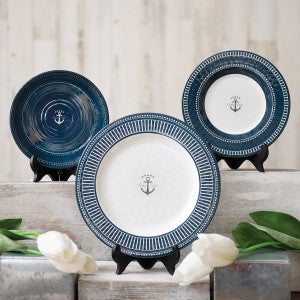 Anchor Cobalt Dinnerware Collection