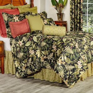 Tropical Noir Comforter Sets