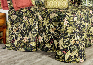 Tropical Noir Bedspreads