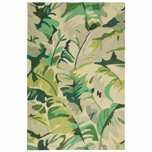 Cabana Palm Green Indoor/Outdoor Rug Collection