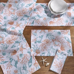 Seashell Garden Table Linens