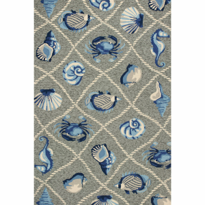 Harbor Gray Seaside Indoor/Outdoor Rug Collection