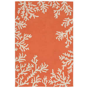 Barrier Reef Orange Indoor/Outdoor Rug Collection