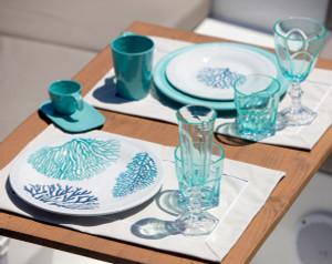 Blue Coral Dinnerware Collection