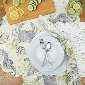 Oceans Deep Table Linens