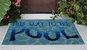 Pool Directions Indoor/Outdoor Rug Collection