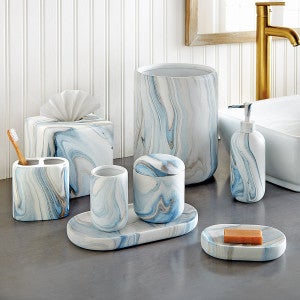 Azure Waves Bath Accessories