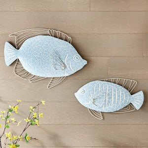 Mosaic Fish Wall Art