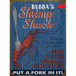 Shrimp Shack Personalized Signs