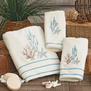 Coastal Mist Towels